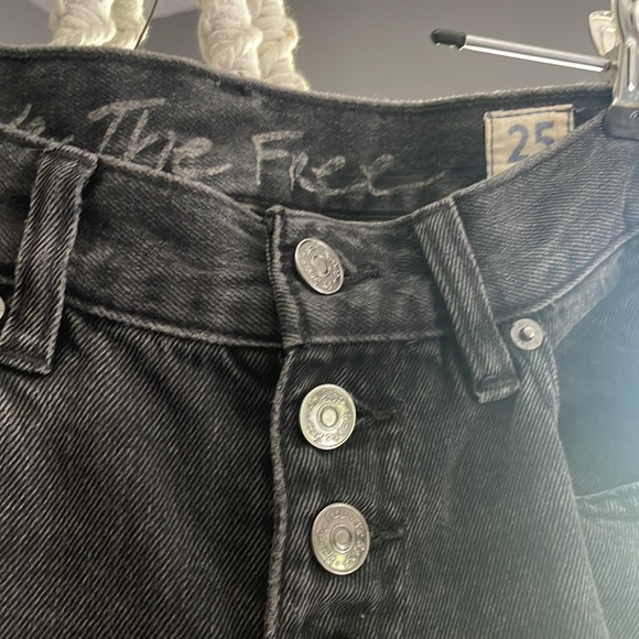 Free People Blossom Straight Leg Jeans - Picture 2 of 4